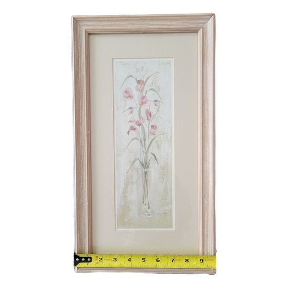 CHERI BLUM Floral Framed Print Art Vintage Wall Decor - Picture 5 of 11